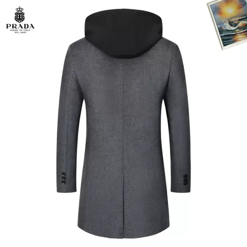 Replica Prada Coats Long Sleeved For Men #1403252 $88.00 USD for Wholesale