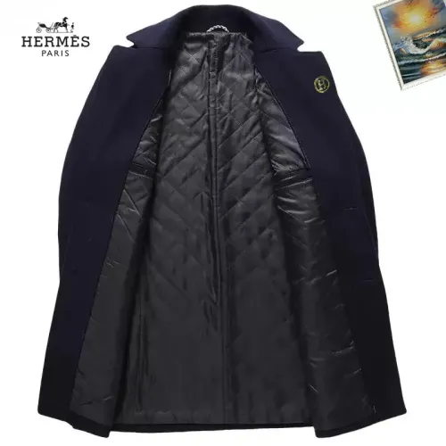 Replica Hermes Coats Long Sleeved For Men #1403262 $88.00 USD for Wholesale