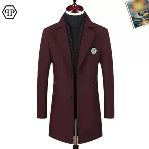 Wholesale Philipp Plein PP Coats Long Sleeved For Men #1403269 $88.00 USD, Wholesale Quality Replica Philipp Plein PP Jackets