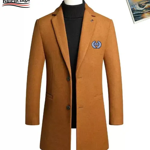Wholesale Balenciaga Coats Long Sleeved For Men #1403274 $88.00 USD, Wholesale Quality Replica Balenciaga Coats