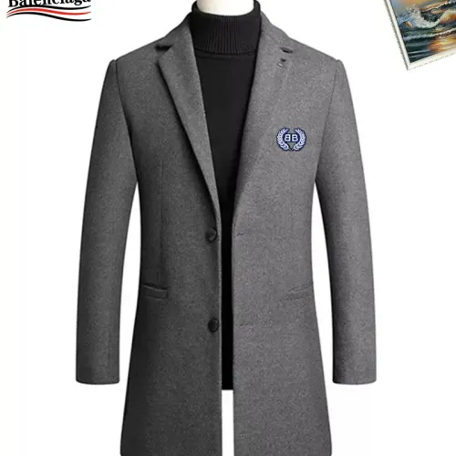 Wholesale Balenciaga Coats Long Sleeved For Men #1403275 $88.00 USD, Wholesale Quality Replica Balenciaga Coats