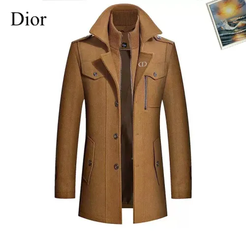 Wholesale Christian Dior Coats Long Sleeved For Men #1403283 $88.00 USD, Wholesale Quality Replica Christian Dior Coats