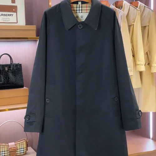 Wholesale Burberry Trench Coat Long Sleeved For Men #1403302 $202.00 USD, Wholesale Quality Replica Burberry Trench Coat
