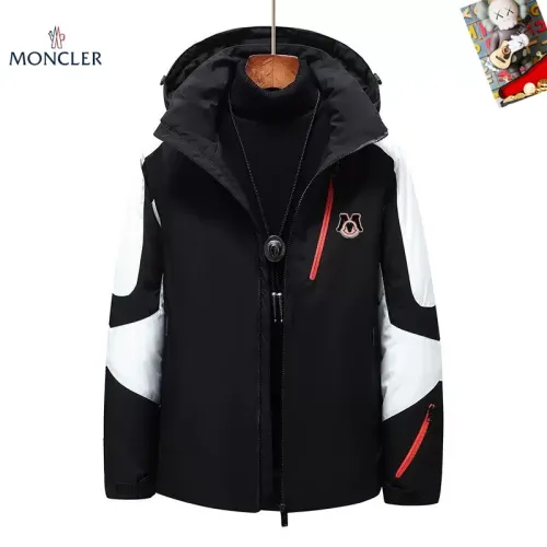 Wholesale Moncler Down Feather Coat Long Sleeved For Men #1403306 $82.00 USD, Wholesale Quality Replica Moncler Down Feather Coat