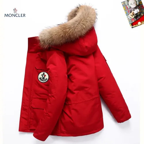 Wholesale Moncler Down Feather Coat Long Sleeved For Men #1403313 $82.00 USD, Wholesale Quality Replica Moncler Down Feather Coat
