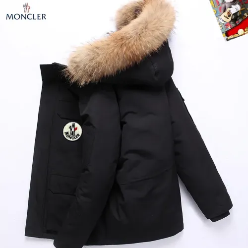 Wholesale Moncler Down Feather Coat Long Sleeved For Men #1403314 $82.00 USD, Wholesale Quality Replica Moncler Down Feather Coat