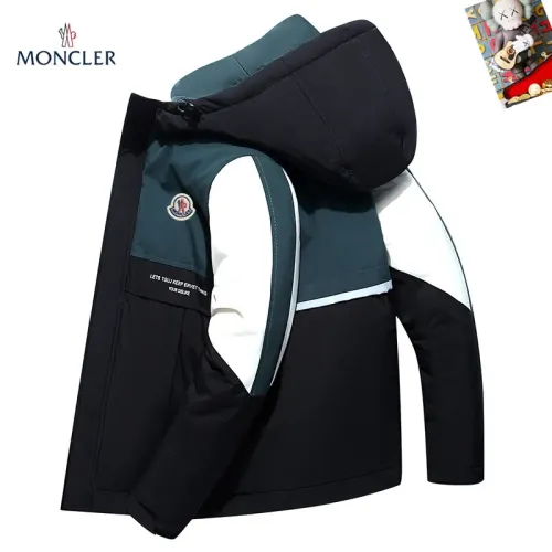 Wholesale Moncler Down Feather Coat Long Sleeved For Men #1403316 $82.00 USD, Wholesale Quality Replica Moncler Down Feather Coat