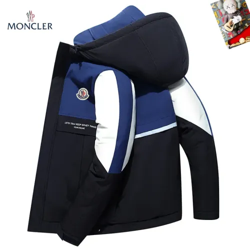 Wholesale Moncler Down Feather Coat Long Sleeved For Men #1403317 $82.00 USD, Wholesale Quality Replica Moncler Down Feather Coat
