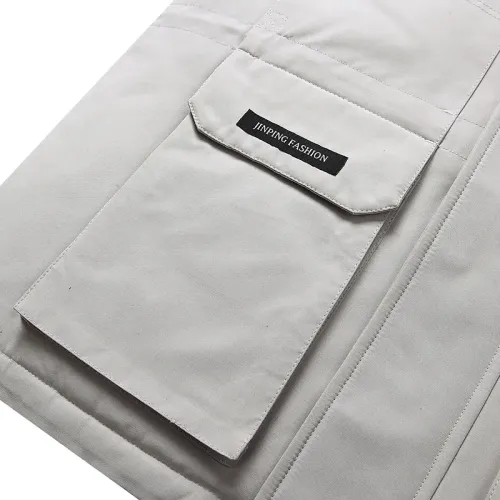 Replica Canada Goose Down Feather Coat Long Sleeved For Men #1403318 $82.00 USD for Wholesale