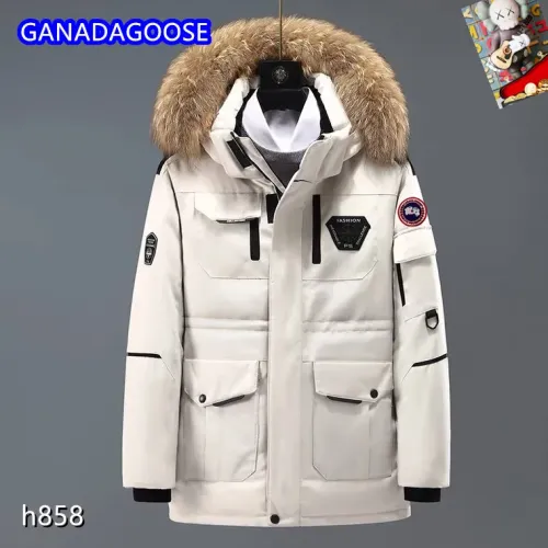Wholesale Canada Goose Down Feather Coat Long Sleeved For Men #1403327 $82.00 USD, Wholesale Quality Replica Canada Goose Down Feather Coat