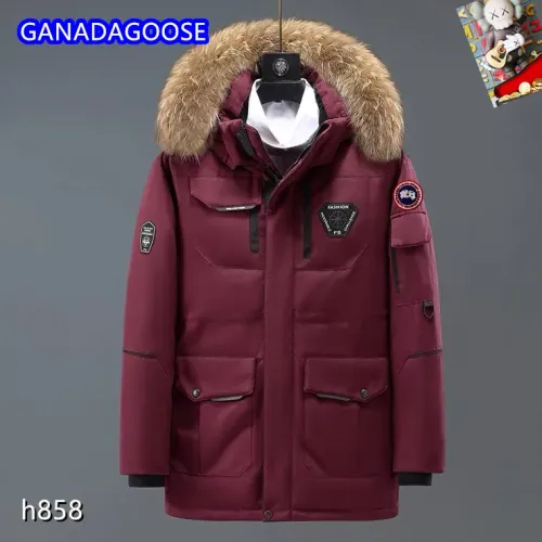Wholesale Canada Goose Down Feather Coat Long Sleeved For Men #1403328 $82.00 USD, Wholesale Quality Replica Canada Goose Down Feather Coat