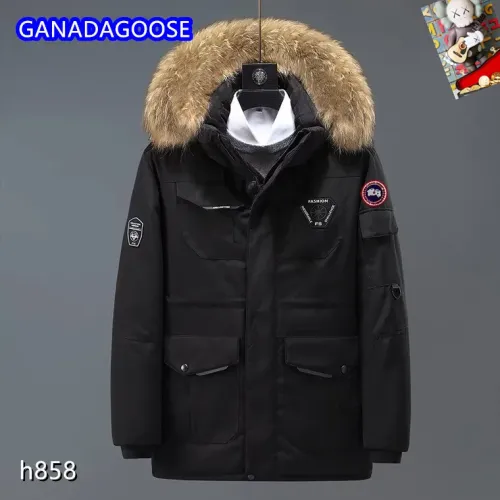 Wholesale Canada Goose Down Feather Coat Long Sleeved For Men #1403329 $82.00 USD, Wholesale Quality Replica Canada Goose Down Feather Coat