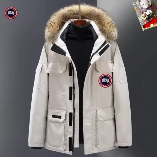 Wholesale Canada Goose Down Feather Coat Long Sleeved For Men #1403330 $82.00 USD, Wholesale Quality Replica Canada Goose Down Feather Coat