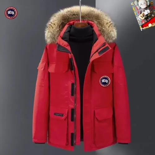 Wholesale Canada Goose Down Feather Coat Long Sleeved For Men #1403331 $82.00 USD, Wholesale Quality Replica Canada Goose Down Feather Coat