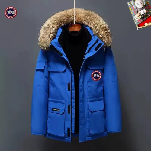 Wholesale Canada Goose Down Feather Coat Long Sleeved For Men #1403332 $82.00 USD, Wholesale Quality Replica Canada Goose Down Feather Coat