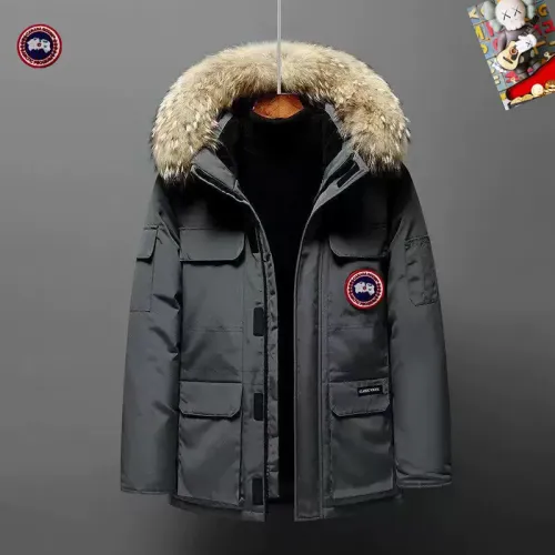 Wholesale Canada Goose Down Feather Coat Long Sleeved For Men #1403333 $82.00 USD, Wholesale Quality Replica Canada Goose Down Feather Coat