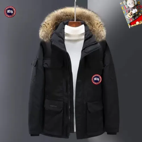 Wholesale Canada Goose Down Feather Coat Long Sleeved For Men #1403334 $82.00 USD, Wholesale Quality Replica Canada Goose Down Feather Coat