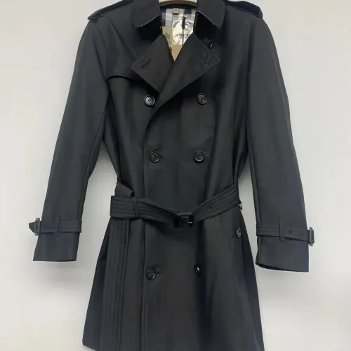 Wholesale Burberry Trench Coat Long Sleeved For Men #1403340 $205.00 USD, Wholesale Quality Replica Burberry Trench Coat