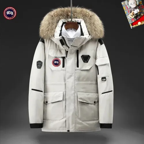 Wholesale Canada Goose Down Feather Coat Long Sleeved For Men #1403341 $82.00 USD, Wholesale Quality Replica Canada Goose Down Feather Coat