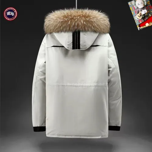 Replica Canada Goose Down Feather Coat Long Sleeved For Men #1403341 $82.00 USD for Wholesale