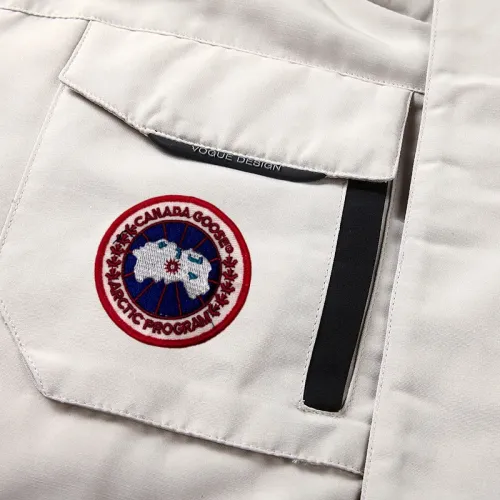 Replica Canada Goose Down Feather Coat Long Sleeved For Men #1403341 $82.00 USD for Wholesale