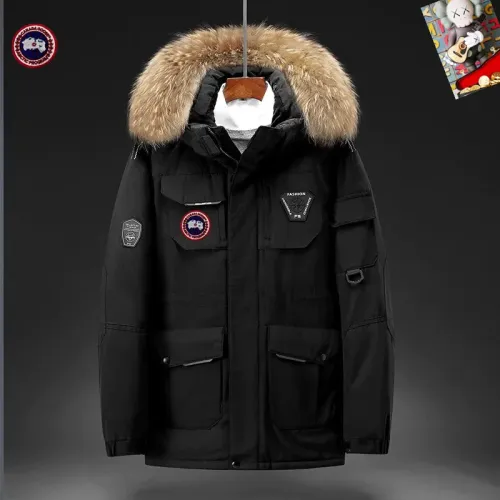 Wholesale Canada Goose Down Feather Coat Long Sleeved For Men #1403343 $82.00 USD, Wholesale Quality Replica Canada Goose Down Feather Coat