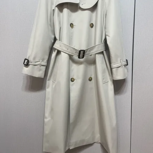 Replica Burberry Trench Coat Long Sleeved For Women #1403345 $202.00 USD for Wholesale