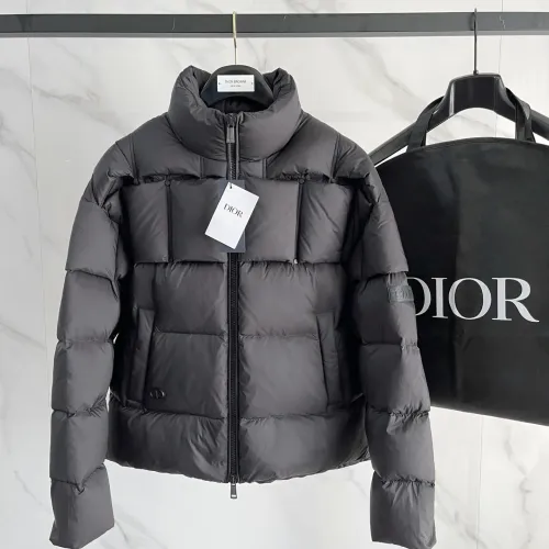 Wholesale Christian Dior Down Feather Coat Long Sleeved For Men #1403347 $240.00 USD, Wholesale Quality Replica Christian Dior Down Feather Coat
