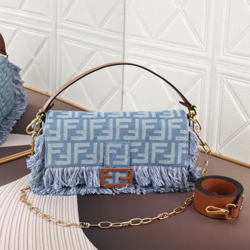 Wholesale Fendi AAA Quality Shoulder Bags For Women #1403366 $112.00 USD, Wholesale Quality Replica Fendi AAA Quality Shoulder Bags