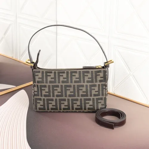 Wholesale Fendi AAA Quality Shoulder Bags For Women #1403370 $72.00 USD, Wholesale Quality Replica Fendi AAA Quality Shoulder Bags