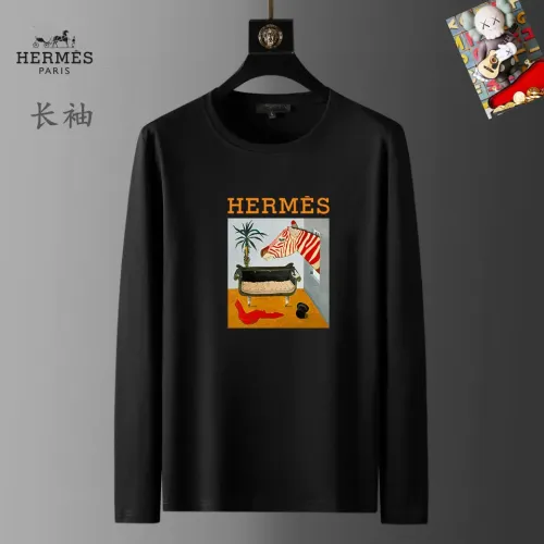 Wholesale Hermes T-Shirts Long Sleeved For Unisex #1403371 $34.00 USD, Wholesale Quality Replica Hermes T-Shirts