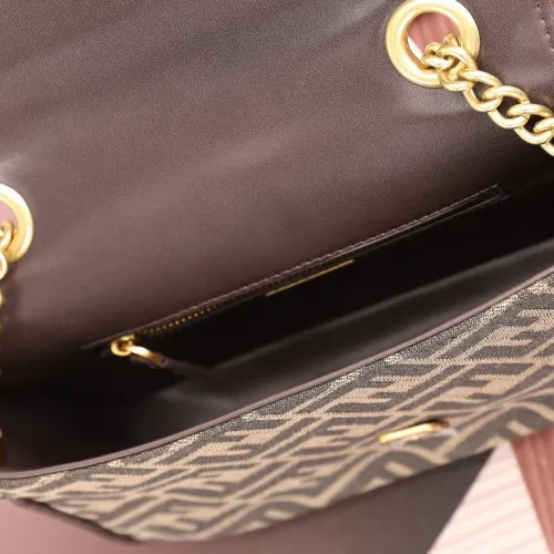 Replica Fendi AAA Quality Shoulder Bags For Women #1403388 $88.00 USD for Wholesale