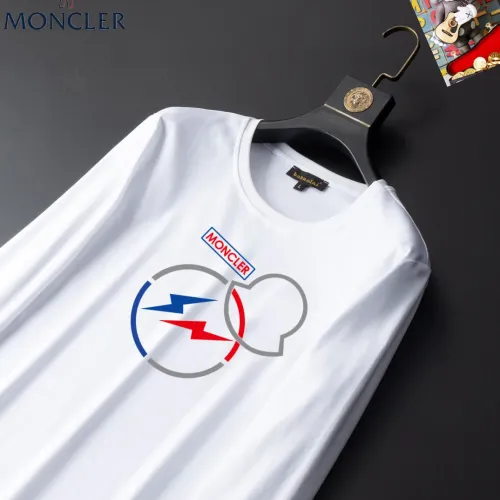 Replica Moncler T-Shirts Long Sleeved For Unisex #1403406 $34.00 USD for Wholesale