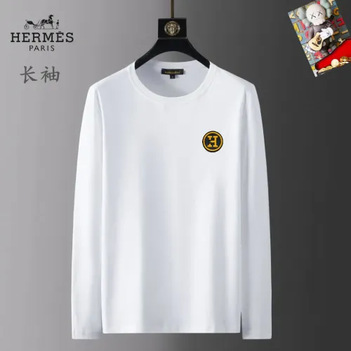 Wholesale Hermes T-Shirts Long Sleeved For Unisex #1403434 $34.00 USD, Wholesale Quality Replica Hermes T-Shirts