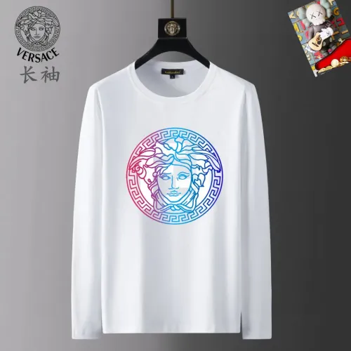 Wholesale Versace T-Shirts Long Sleeved For Unisex #1403440 $34.00 USD, Wholesale Quality Replica Versace T-Shirts