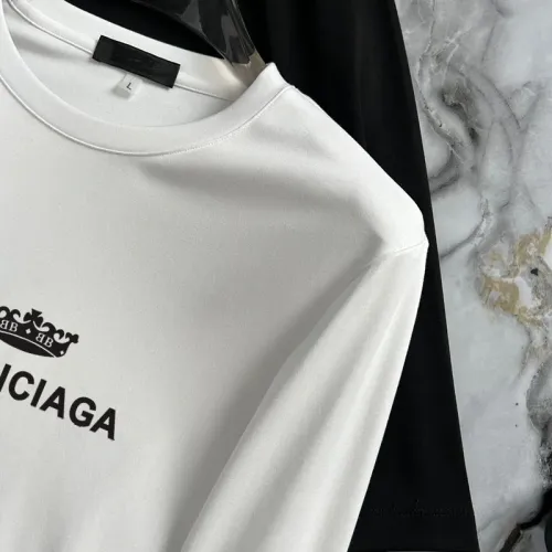 Replica Balenciaga T-Shirts Long Sleeved For Unisex #1403463 $34.00 USD for Wholesale