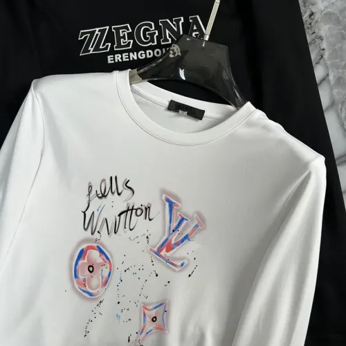 Replica Louis Vuitton LV T-Shirts Long Sleeved For Unisex #1403493 $34.00 USD for Wholesale