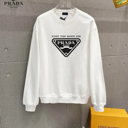 Wholesale Prada Hoodies Long Sleeved For Men #1403509 $40.00 USD, Wholesale Quality Replica Prada Hoodies