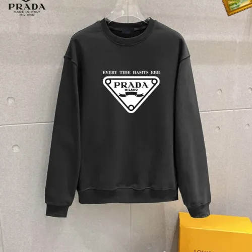 Wholesale Prada Hoodies Long Sleeved For Men #1403510 $40.00 USD, Wholesale Quality Replica Prada Hoodies