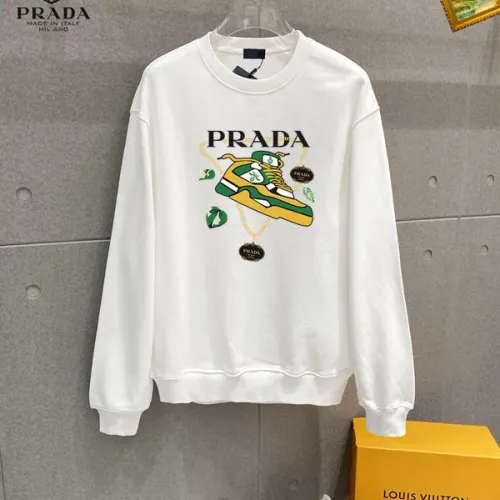 Wholesale Prada Hoodies Long Sleeved For Men #1403515 $40.00 USD, Wholesale Quality Replica Prada Hoodies