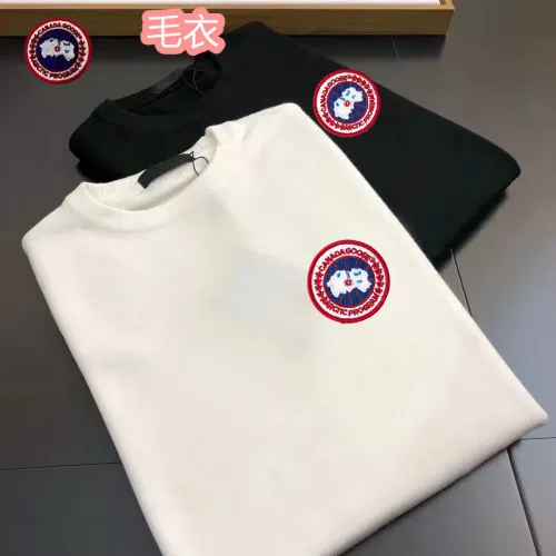 Replica Canada Goose Sweaters Long Sleeved For Men #1403616 $42.00 USD for Wholesale