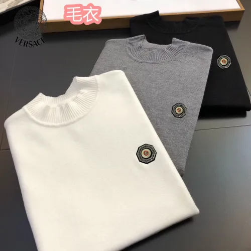 Replica Versace Sweaters Long Sleeved For Men #1403622 $42.00 USD for Wholesale