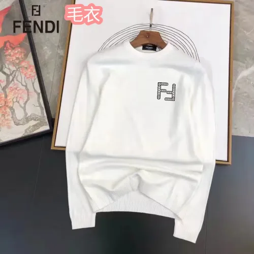 Wholesale Fendi Sweaters Long Sleeved For Men #1403623 $42.00 USD, Wholesale Quality Replica Fendi Sweaters