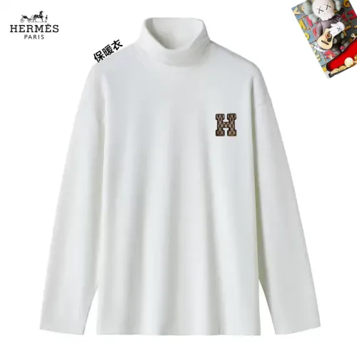 Wholesale Hermes T-Shirts Long Sleeved For Men #1403633 $40.00 USD, Wholesale Quality Replica Hermes T-Shirts