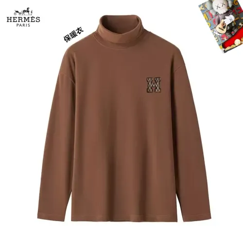 Wholesale Hermes T-Shirts Long Sleeved For Men #1403635 $40.00 USD, Wholesale Quality Replica Hermes T-Shirts