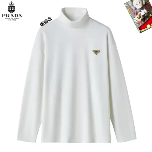 Wholesale Prada T-Shirts Long Sleeved For Men #1403663 $40.00 USD, Wholesale Quality Replica Prada T-Shirts