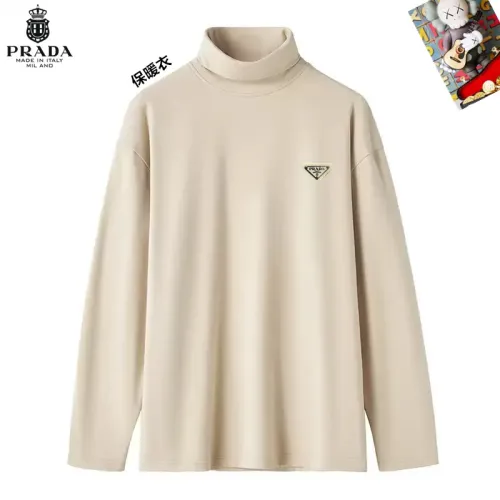 Wholesale Prada T-Shirts Long Sleeved For Men #1403664 $40.00 USD, Wholesale Quality Replica Prada T-Shirts