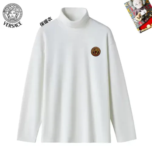Wholesale Versace T-Shirts Long Sleeved For Men #1403669 $40.00 USD, Wholesale Quality Replica Versace T-Shirts