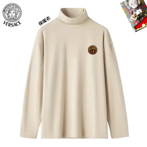Wholesale Versace T-Shirts Long Sleeved For Men #1403670 $40.00 USD, Wholesale Quality Replica Versace T-Shirts