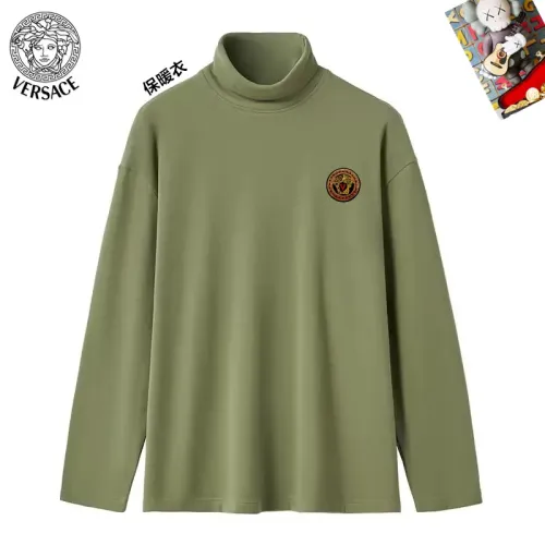 Wholesale Versace T-Shirts Long Sleeved For Men #1403672 $40.00 USD, Wholesale Quality Replica Versace T-Shirts